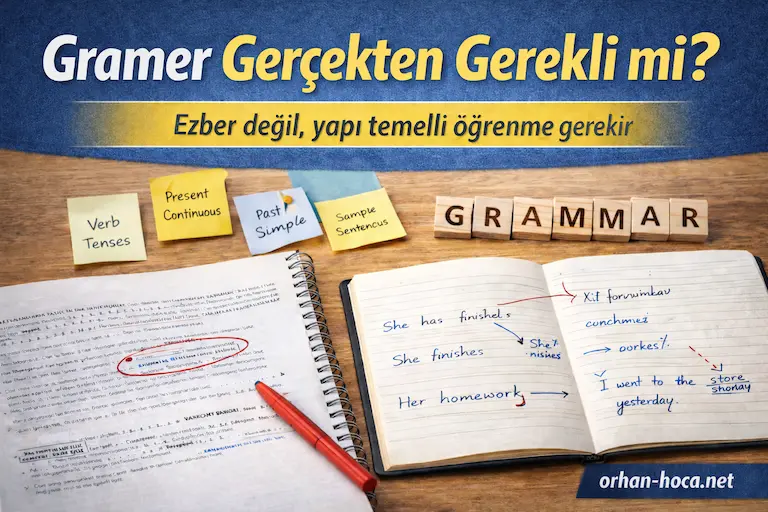 Ezber değil, yapı temelli öğrenme gerekir.