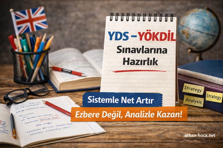 YDS ve YÖKDİL sınavlarına sistemli hazırlık yöntemi