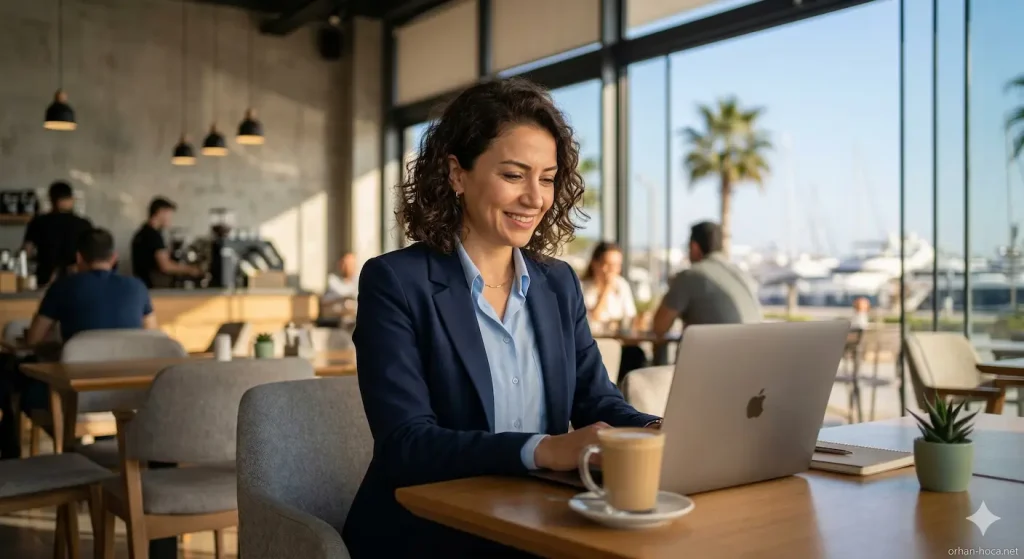 Mersin'de yetişkinler için İngilizce öğrenme ve profesyonel dil eğitimi süreci.